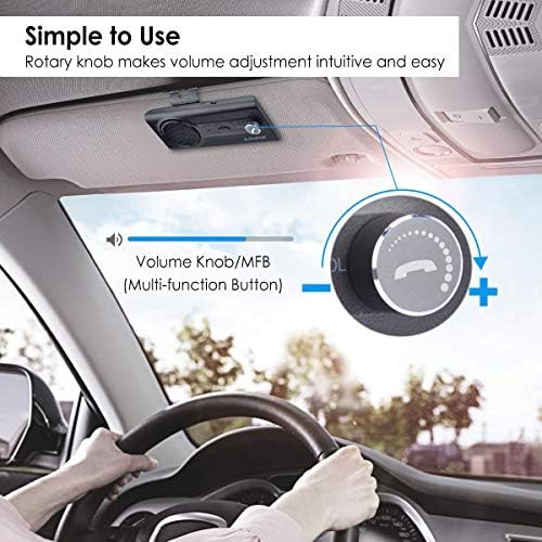 Avantree Ck11 Kit Manos Libres Bluetooth 5.0 Para Auto, Alta