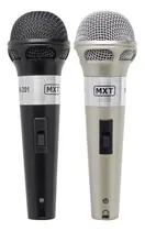 Comprar Microfones MXT M-201 Dinâmico cor pretou002Fprateado
