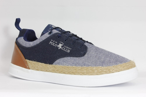 Imagen 1 de 4 de Tenis Casual Urban Confort Para Hombre Polo Club Marino