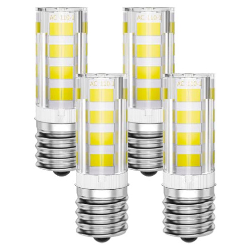 Pack De 4 Bombillas Led E17 De 40w, 125v, Luz Diurna 60...