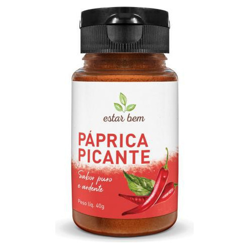 Kit 2x Páprica Picante Estar Bem 40g