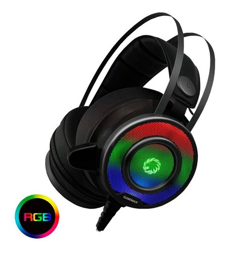 Auricular Gamemax Microfono Gamer G200 Led Aux