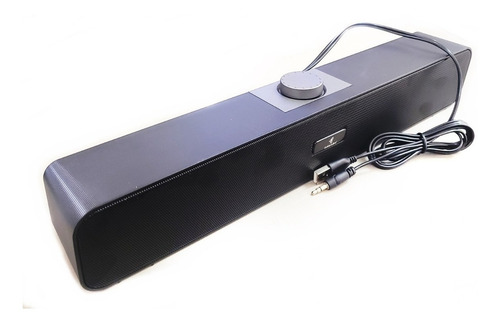 Caixa Caixinha De Som Amplificada Para Pc + Fone Gamer Cor Preto