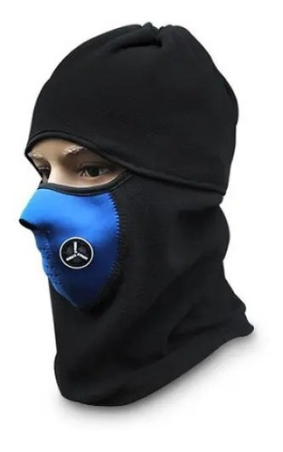 Máscara Polar Balaclava Protectora De Rostro-cuello Térmico