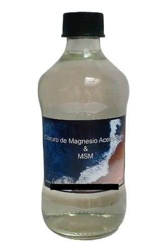 Aceite De Magnesio Y Msm (methylsulfonylmethane) 500ml 