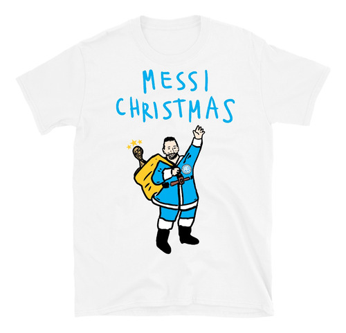 Remera Modal Messi Navidad Belgrano De Cordoba