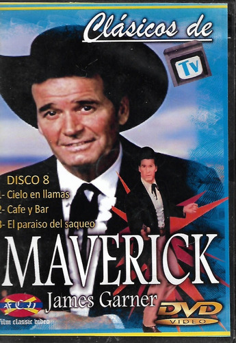 Dvd - Maverick - Clasico De Tv Disco 8 -3 Episodios Original