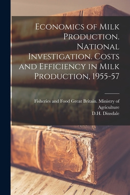 Libro Economics Of Milk Production. National Investigatio...