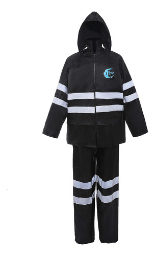 Sunpower Flycam Rain Suit With Hood Waterproof Motorcycle Ou