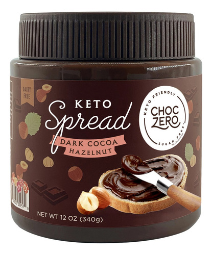 Choczero Chocolate Hazelnut Spread 12 Oz