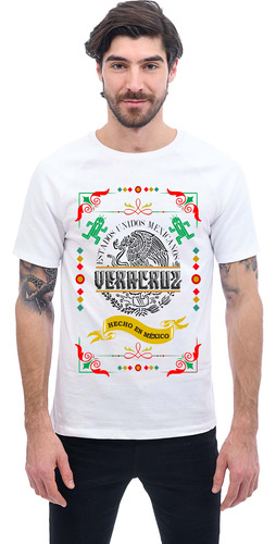 Playera Loteria 15 Septiembre Diseño 663 Veracruz Beloma