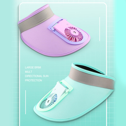 Sombrero Deportivo Con Ventilador Genial Para Ciclismo