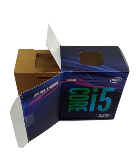 Embalagem De Processador I5 9400 Com Cooler Sem Processador