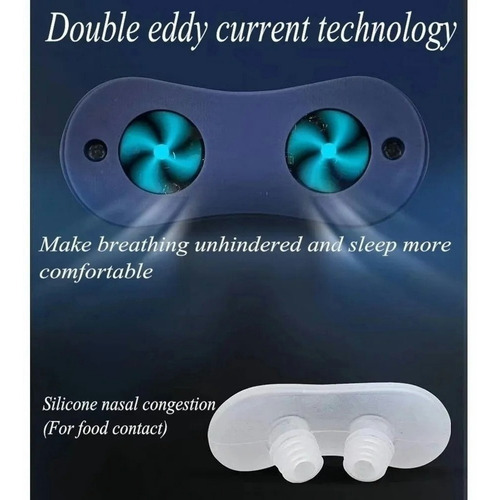 Dispositivo Eletrônico Anti-ronco Micro Cpap Para Apneia 2pc