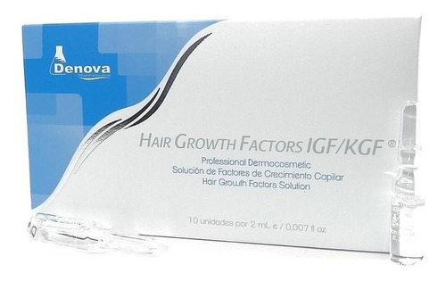 Hair Growth Factor Caja 10ux2ml - mL a $8400