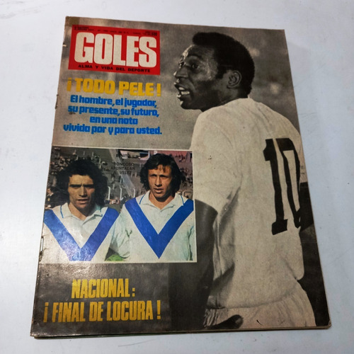 Goles 1300 Pele Santos De Brasil Tapa Y Gran Nota