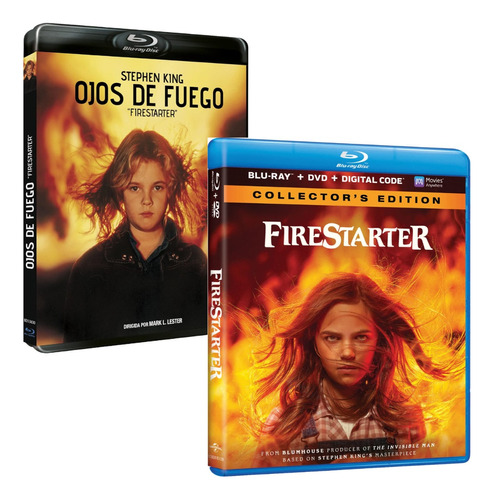 Firestarter Pack (1984 - 2022) 1080p 2xbd25 Latino + Extras