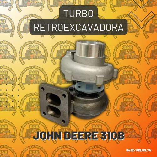 Turbo Retroexcavadora John Deere 310b