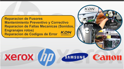 Imagen 2 de 7 de Servicio Técnico Reparación Impresoras Hp Samsung Canon