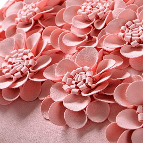 Jwh Fundas De Almohada Con Diseño De Flores Rosas De 18 X 18