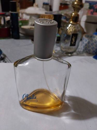 Frasco Vacío De Perfume Charlie (Usado)