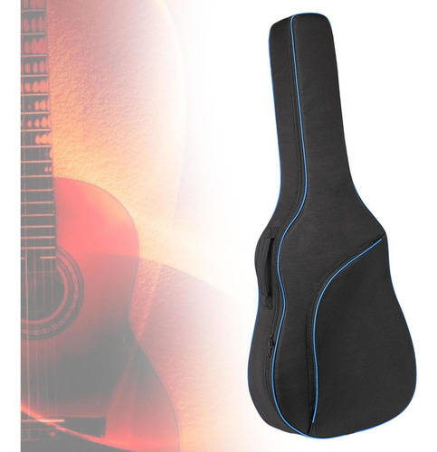 Estuche Para Guitarra Eléctrica A Prueba Azul 40in A 41in