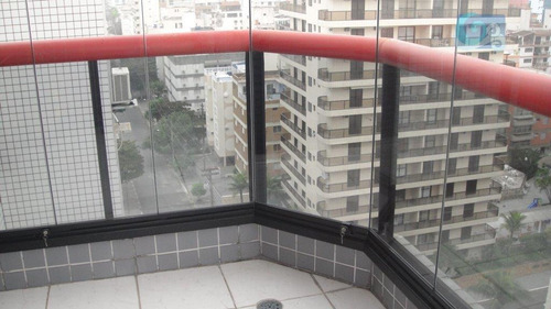 Imagem 11 de 12 de Cobertura À Venda Na Praia Da Enseada - Guarujá - Co0289