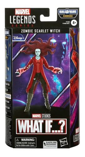 Figura Zombie Scarlet Witch Marvel Legends What If Avengers