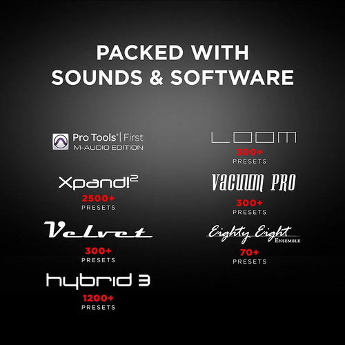 M-audio Keystation 88 Mk3 - Controlador De Teclado Midi D...