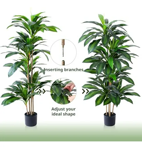 Planta Artificial Dracaena Yepdin 4 Ft