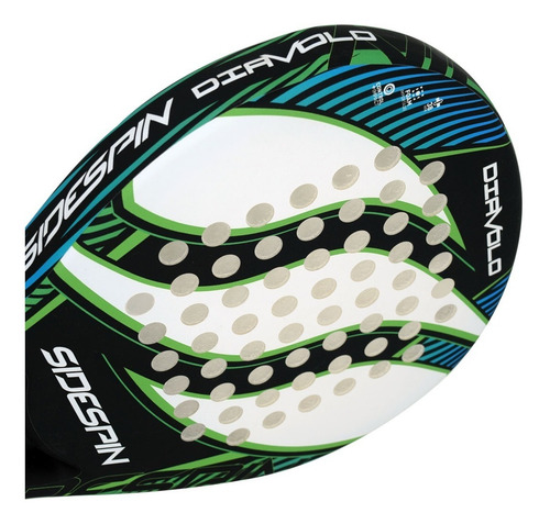 Imagen 3 de 5 de Paleta Padel Side Spin Diavolo Foam Basic