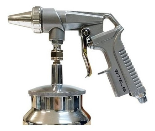 Pistola De Jato De Areia Com Caneca 1000ml Stell