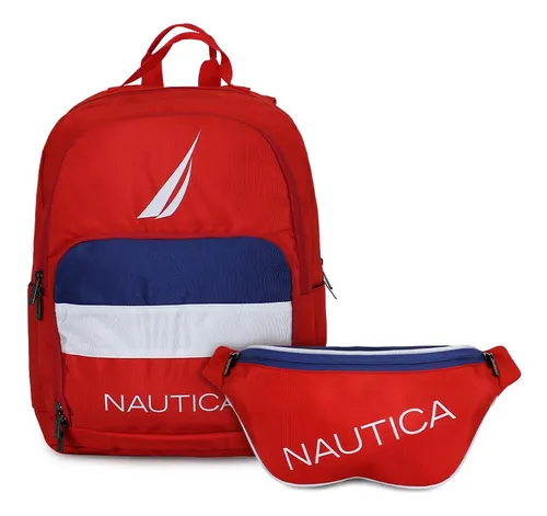 Mochila Pólux + Banano Kappa Rojo Nautica