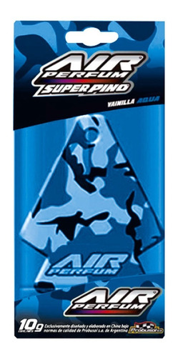 Imagen 2 de 4 de Aromatizador De Auto Super Pino Camuflado Pack 36un