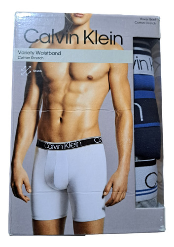 Boxer Calvin Klein Originales Talla Mediana 3pack