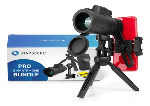 Telescopio Monocular Starscope 10x42 Con Adaptador Para Smar