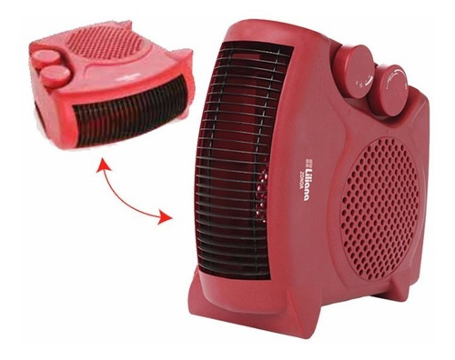 Imagen 4 de 5 de Caloventor Liliana Cfh500 Zonda 2000w 2 Posiciones Garantia