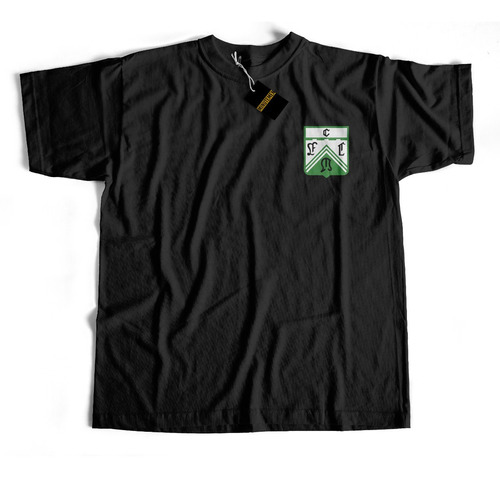 Remera De Futbol Club Ferro Carril Oeste Escudo Ferro