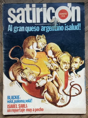 Revista Satiricon Nº4- Febrero 1973