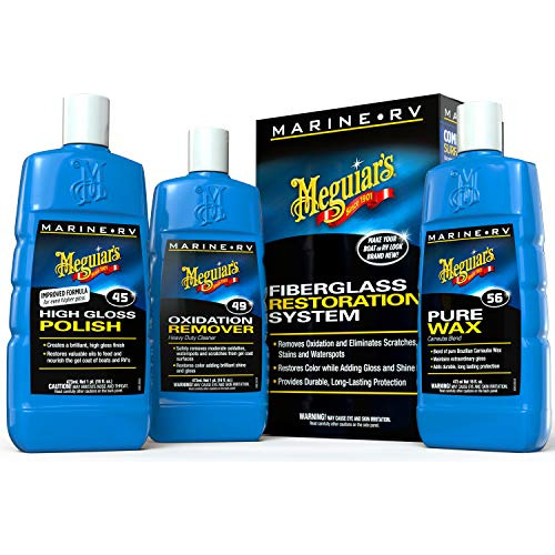 Meguiar's M4965 - Sistema De Restauracion De Fibra De Vidrio