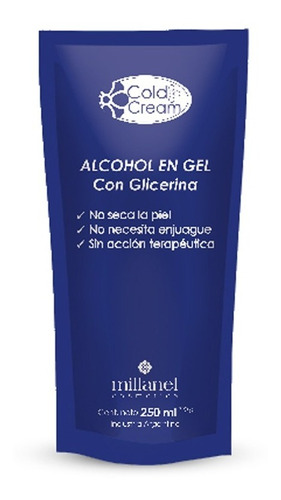 Recarga Alcohol En Gel 250 Ml 