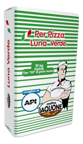 Harina Luna Verde Para Una Verdadera Pizza Italiana 00 12gr