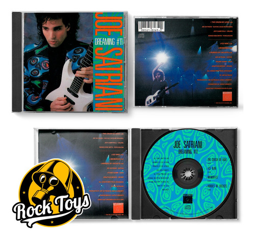 Joe Satriani - Dreaming #11 1988 Cd Vers. Usa (Reacondicionado)