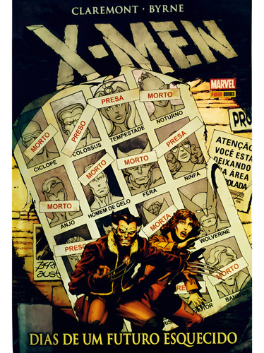 X-men: Dias De Um Futuro Esquecido, De Claremont, Chris. Editoria Panini Brasil Ltda, Capa Dura Em Português, 2016 (Usado)