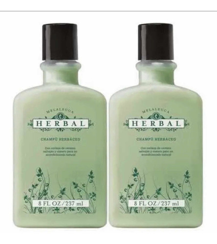 Dos Botellas De Shampoo Hierbas Melaleuca (237 Ml)