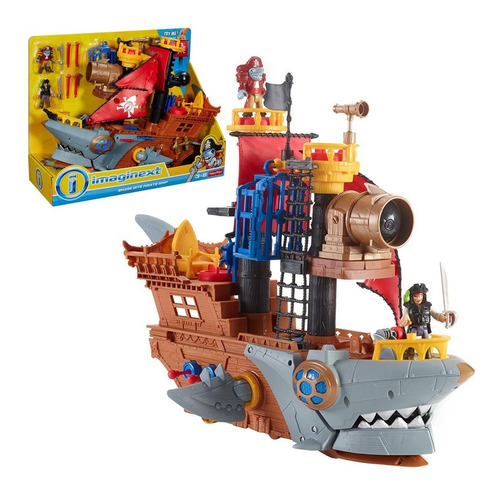 Set Nave Pirata Con Figuras Y Accesorios - Niños Pequeños