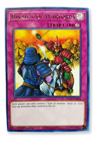 Yugi-oh! Rivalry Of Warlords Kico-en058 Rare