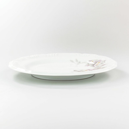 Imagem 3 de 5 de Prato Sobremesa 19 Cm Porcelana Schmidt - Dec. Eterna