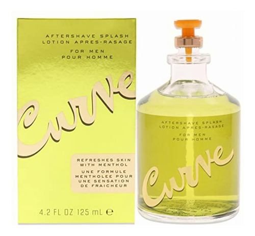 Curve By Liz Claiborne For Men. Aftershave 4.2 Oz By Liz