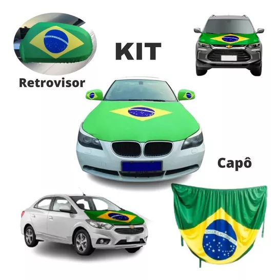 Primeira imagem para pesquisa de bandeira do brasil para carro